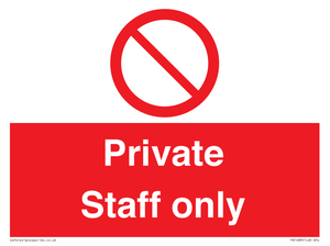 Private Staff Only